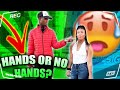 HANDS OR NO HANDS?🍆👄💦 (WATCH THE FULL VIDEO) ***FUNNY*** PUBLIC INTERVIEW!!!