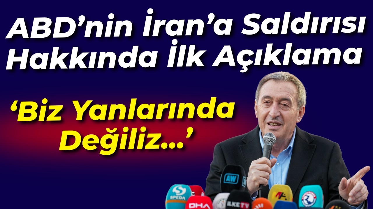 Tuncer Bakırhan'dan İran hakkında ilk açıklama: Biz ABD ve İsrail'in yanında...