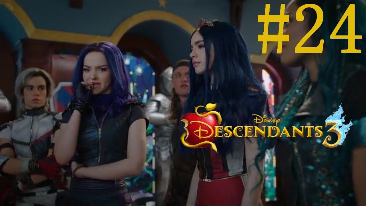 Descendants 3 - La salle des armures (Extrait VF) - YouTube