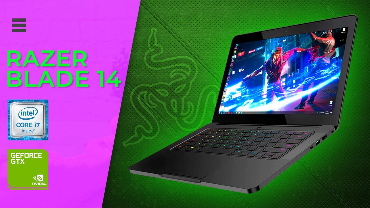 Razer Blade 14 Review - GTX 1060 + i7 7700HQ - Slim Gaming Laptop