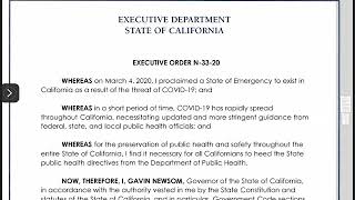 Coronavirus update: california isolation order read by siri in ipad
pro