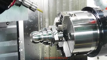 Quicktech S 32 ATM 9 Axis Twin Spindle Mill Turn Center with B Axis