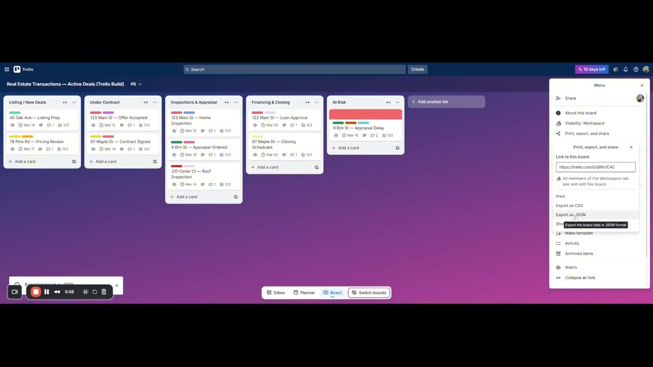 Import Your Trello Board in Minutes | Nectar AI Demo (60s)
