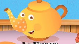 I'm A Little Teapot (with lyrics) - Nursery Rhymes by EFlashApps screenshot 5