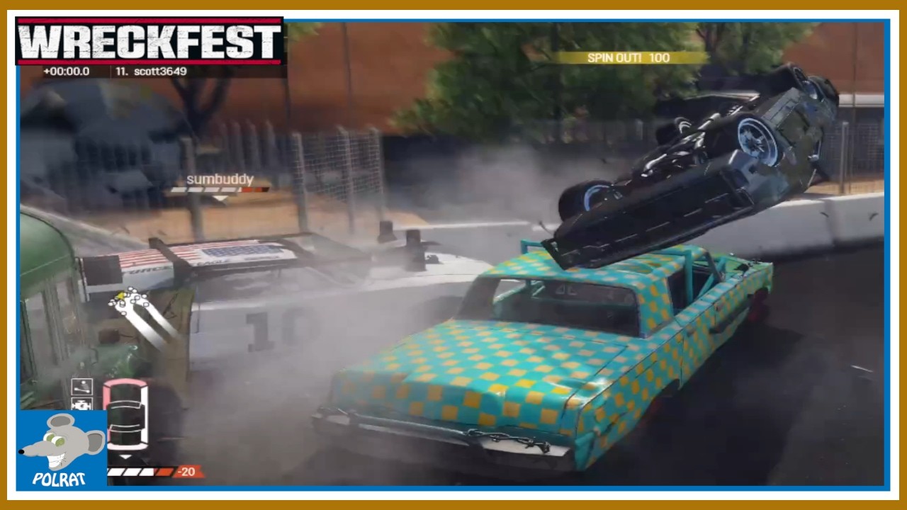 Big Hits and AWESOME Crashes in this Wreckfest Video