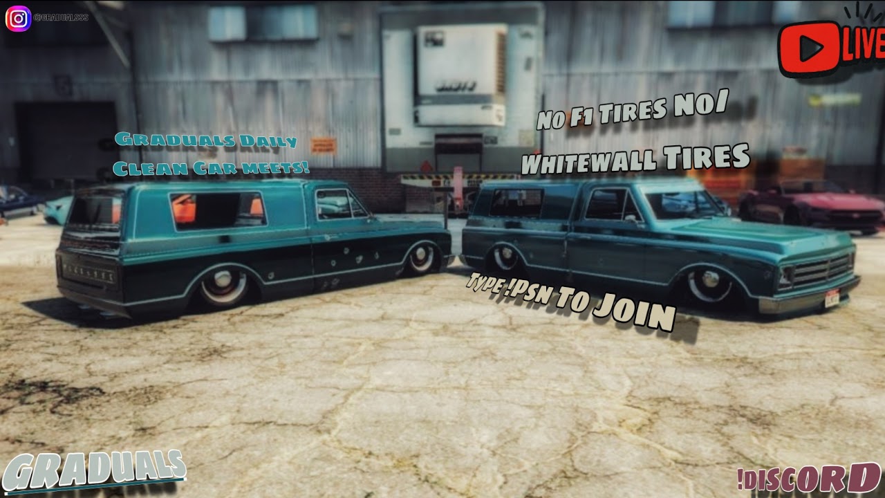Late Night GTA 5 Stance Car Meet | PS4/5 | Viewers Can Join