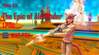 FFXIV- TEA (LPDU) Rank 12 MT WAR PoV (Patch 6.5)