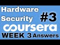 Hardware Security Week 3 Quiz Answers | Boost Your Score 📚