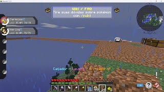 jogando pixelmon no server do pokebrasil ep 3