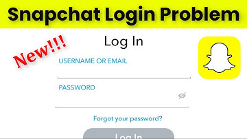 How To Fix Snapchat Login Problem Android & Ios - 2022