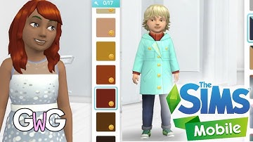 The Sims Mobile- Fashionista Create A Sim Update Overview [FEB 2019]
