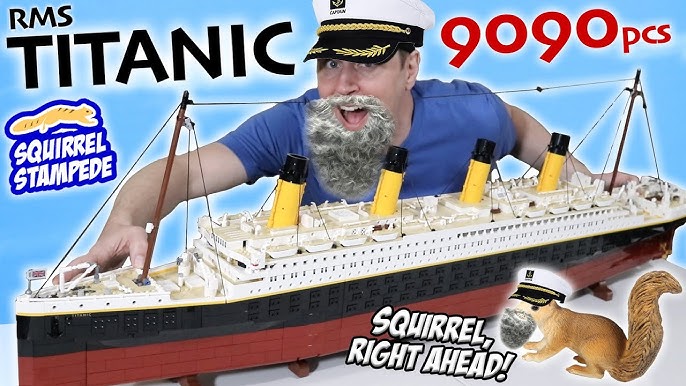 Lego unveils Titanic set, its largest ever