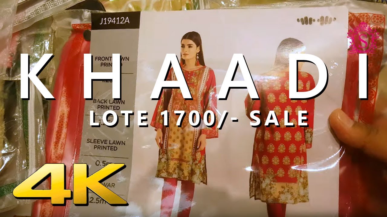 Khaadi Summer Sale 1700 Today | Khaadi Lawn Cambric Sale | Sara Clothes