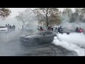 Crazy dodge burnouts and drifting  made in detroit