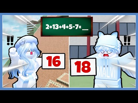 TANTANGAN BERHITUNG MATEMATIKA AGMAL vs VIMEI di MENARA ROBLOX ! SIAPA YANG AKAN MENANG ??