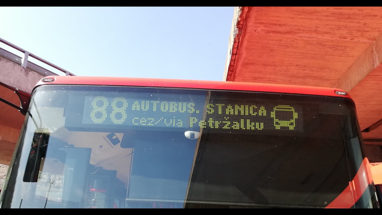 Linka 88: Autobusová stanica - Most SNP - Autobusová stanica 05/22