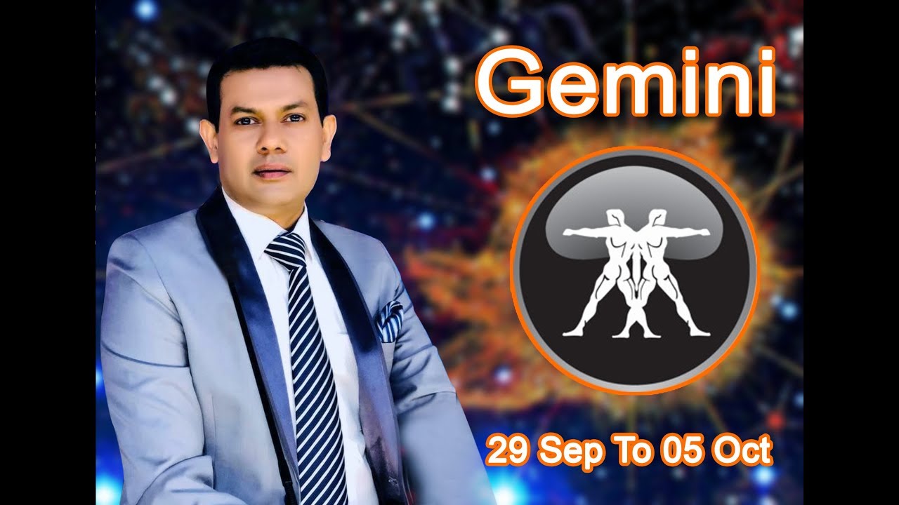 Gemini weekly horoscope 29 September to 5 October YouTube