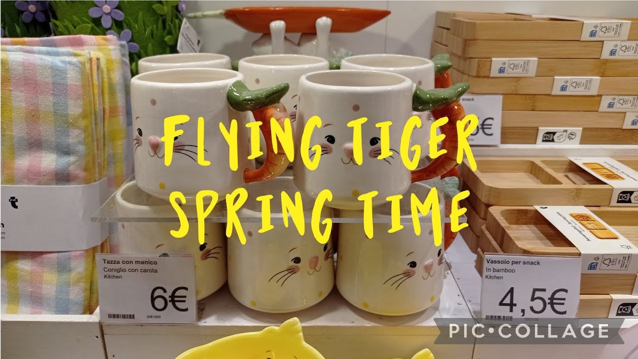 Flying Tiger Ribbon Spring Flying tiger spring collection, easter - YouTube