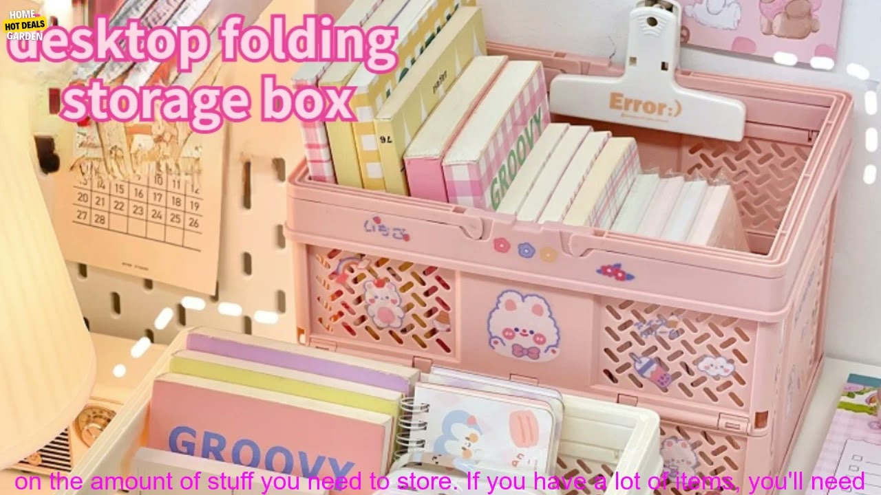 1005004505186776 Desktop Folding Storage Basket Mini Bookshelf Book Box Cosmetic Storag