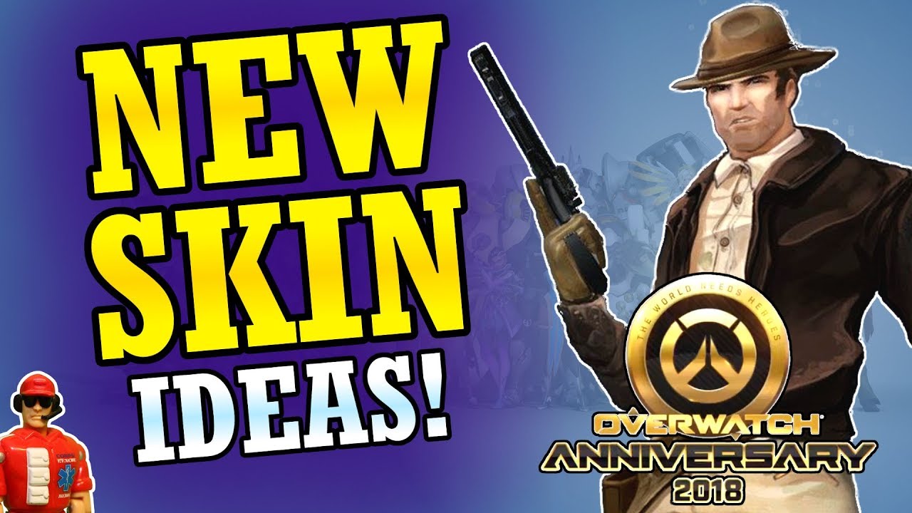 Overwatch - 2018 Anniversary Event New Skins Predictions & Ideas!