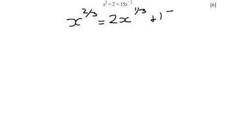 C1 Jan 2011 Q5(graph surds indices)