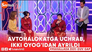 Mahallada duv-duv gap - AVTOHALOKATGA UCHRAB, IKKI OYOG'IDAN AYRILDI