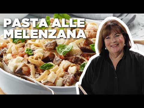 Antonia's Pasta Alle Melenzana (Eggplant Pasta) with Ina Garten | Barefoot Contessa | Food Network