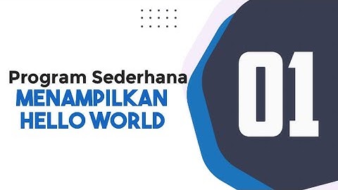 MEMBUAT PROGRAM HELLO WORLD MENGGUNAKAN APLIKASI TURBO PASCAL || TUGAS UAS LOGIKA DAN ALGORITMA