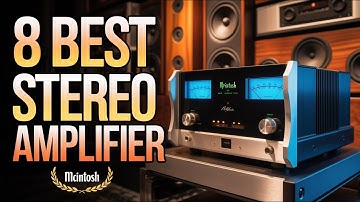 8 Best Stereo Amps Ranked 