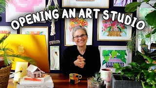 How I ACTUALLY started an Art Studio Business
