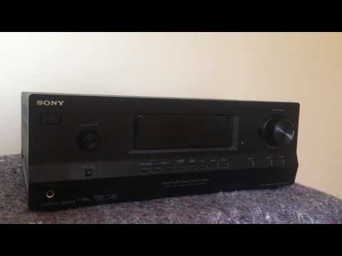 How to reset the Sony STR-DH500 AV Receiver.