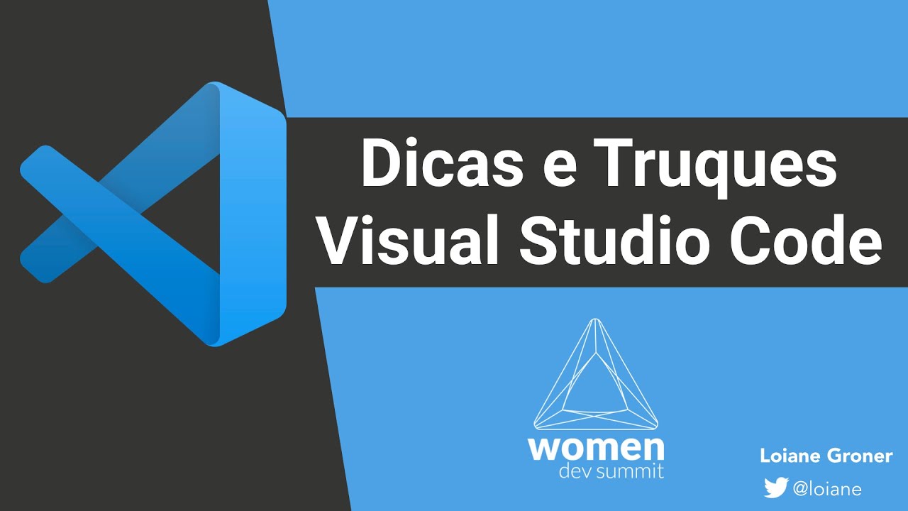 Dicas e Truques com Visual Studio Code (VSCode Palestra Online)