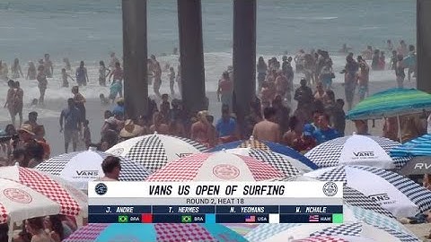 Vans US Open of Surfing: Round Two, Heat 18