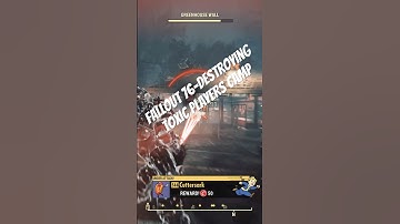 Fallout 76-Destroying Toxic Players Camp #falloutlore #fallout #fallout76 #fallout4 #falloutnewvegas