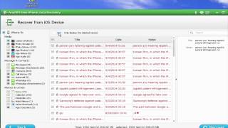 How to Free Recover Deleted/Lost Data for iPhone screenshot 4