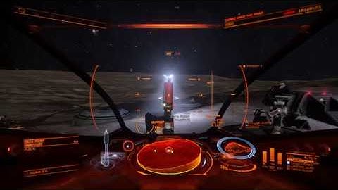 Planetary/surface scan job from a Viper MkIII [Elite Dangerous]