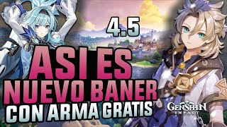 ARMAS 5⭐ GRATIS por TIRAR AL NUEVO GACHA de GENSHIN IMPACT ! ASI ES EL NUEVO 3º BANNER