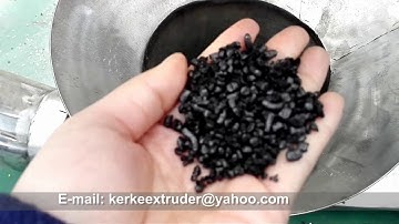 PE +Caco3 filler masterbatch making machine