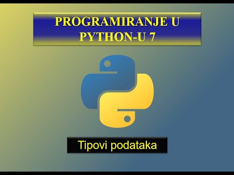 Video: Šta znači tip podataka u Pythonu?