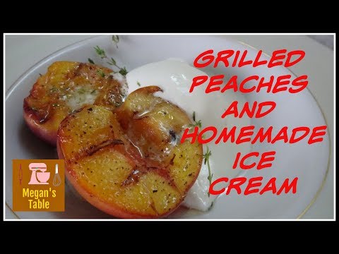 grilled-peaches-with-homemade-ice-cream!!!