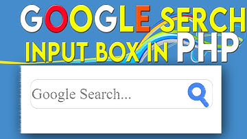 Google Search input box in PHP website | Google search Query URL redirection