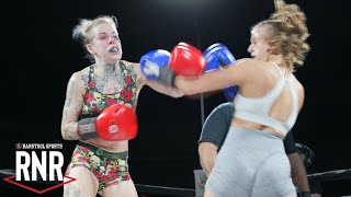 Tatted Girl Gets Face Tatted In The Ring