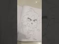 I did baby goku drawing