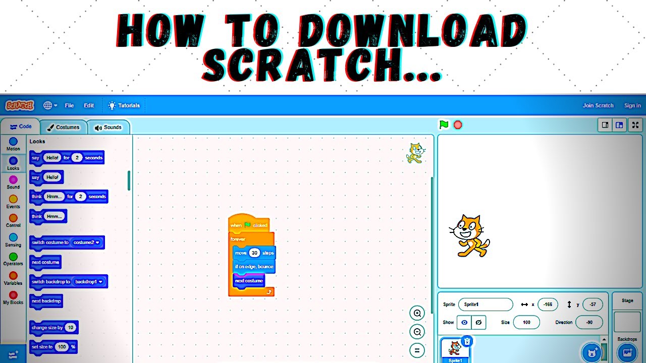 1. How to Download Scratch 3.0 in Laptop and Desktop & How to Use the
