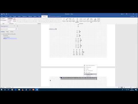 Microsoft Word and PowerPoint: Greater than 4 Row Vector and Column Vector and Matrix