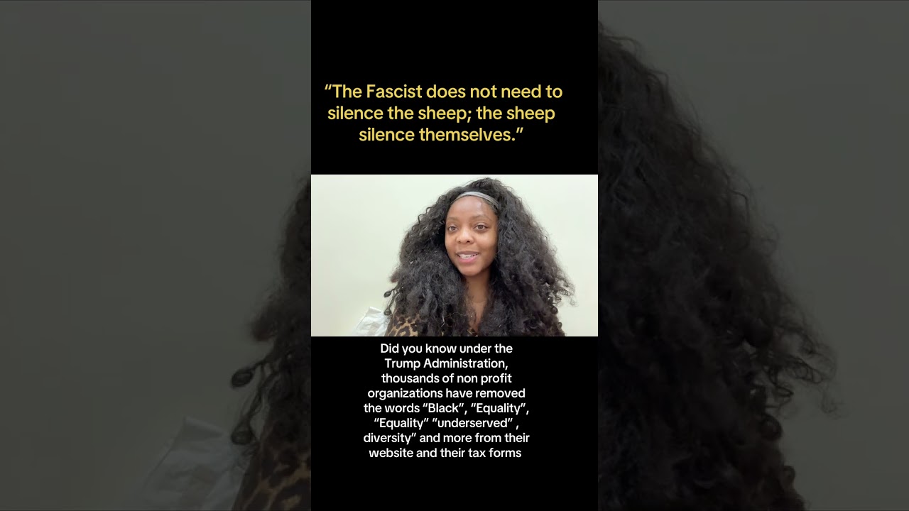 "The Fascist does not need to silence the sheep; the sheep silence themselves."