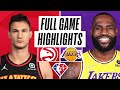 Atlanta Hawks Vs Los Angeles Lakers Full Game Highlights 2021 22 NBA Season