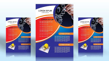 Flyer Design #2 in Corel x7 | CorelDraw Tutorials for Beginners | Flyer Design| corel draw