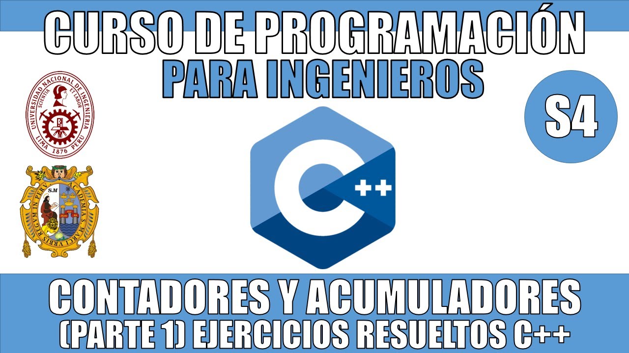 CÓMO USAR CONTADORES Y ACUMULADORES C++ |PARTE 1| CURSO DE PROGRAMACIÓN