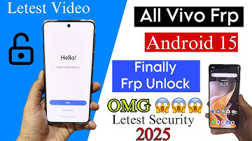 All Android 15 Vivo 5g Frp New Security Update Google Account Bypass | vivo v40e frp bypass 2025